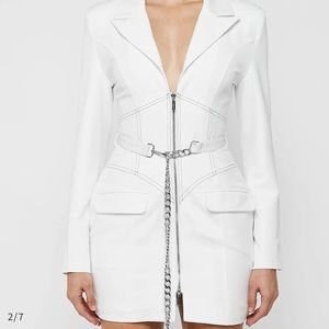 Manière De Voir Corset Blazer Dress
